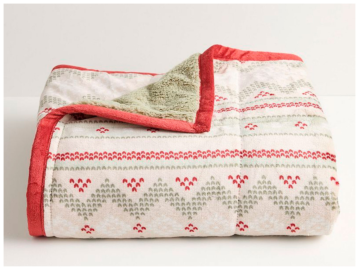 Двусторонний плед. Фото из сети Интернет.