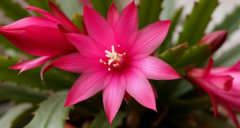    Декабрист сидел без цветов – один «пшик», и бутонов тьма: даже старый куст разрастется буйным цветом зимой