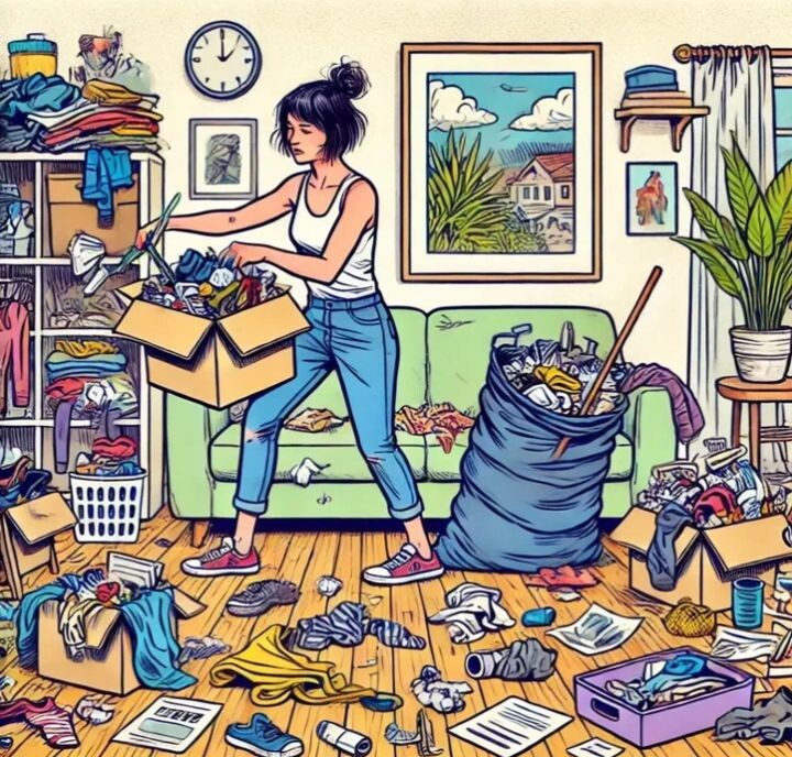 Расхламление - дело непростое и не всегда необходимое. Фото из открытых источников. 