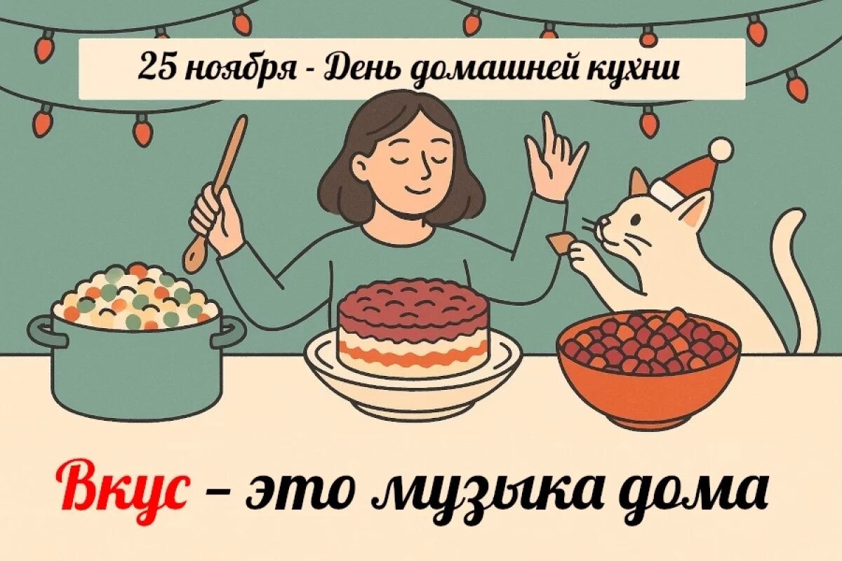    День домашней кухни – открытки