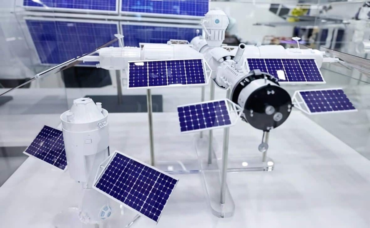    Макет новой российской орбитальной станции / © «Роскосмос»