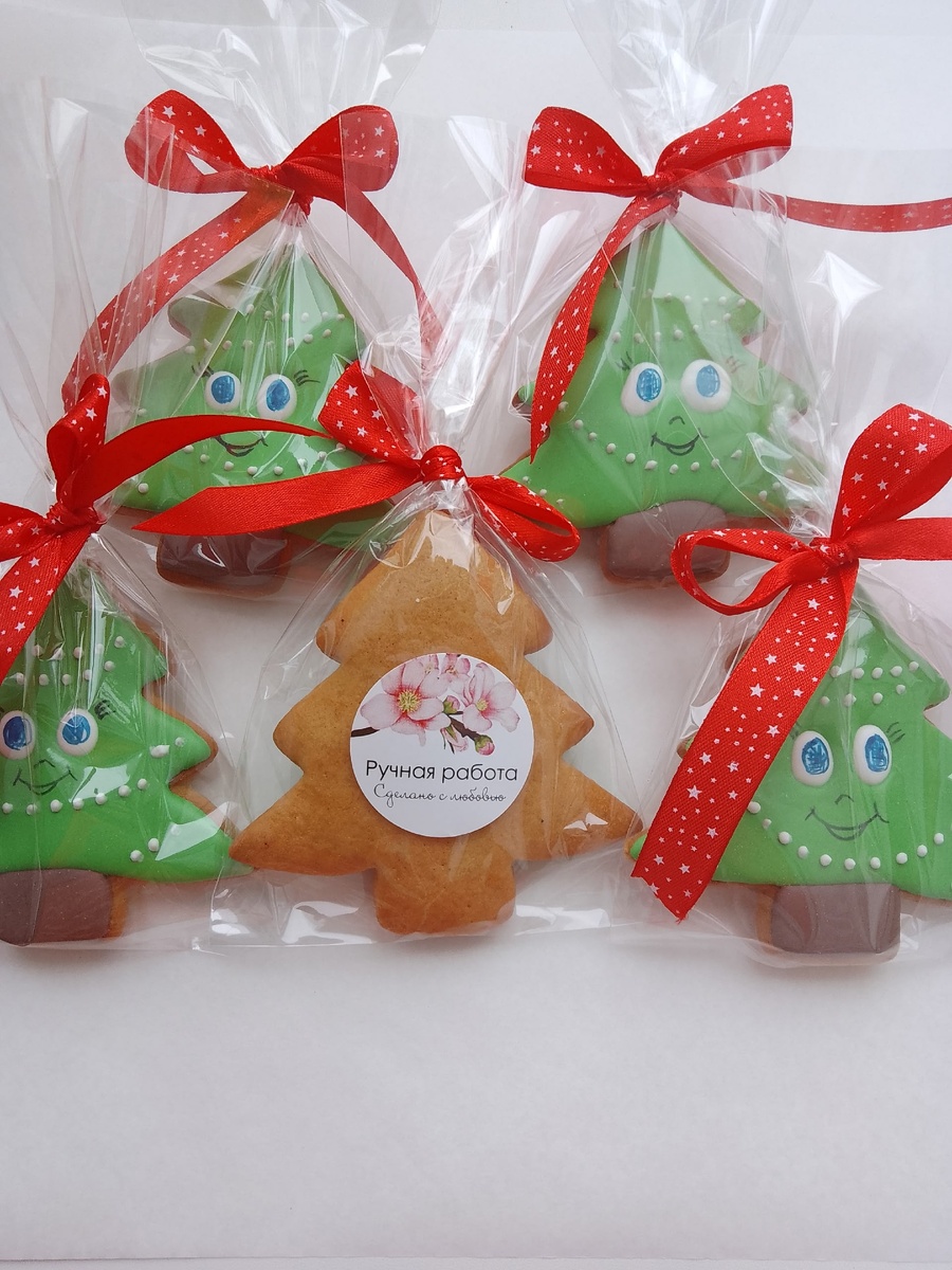 Милые ёлочки с глазками