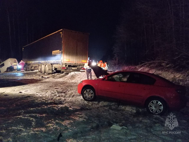    На трассе «Вятка» столкнулись три автомобиля, есть погибший