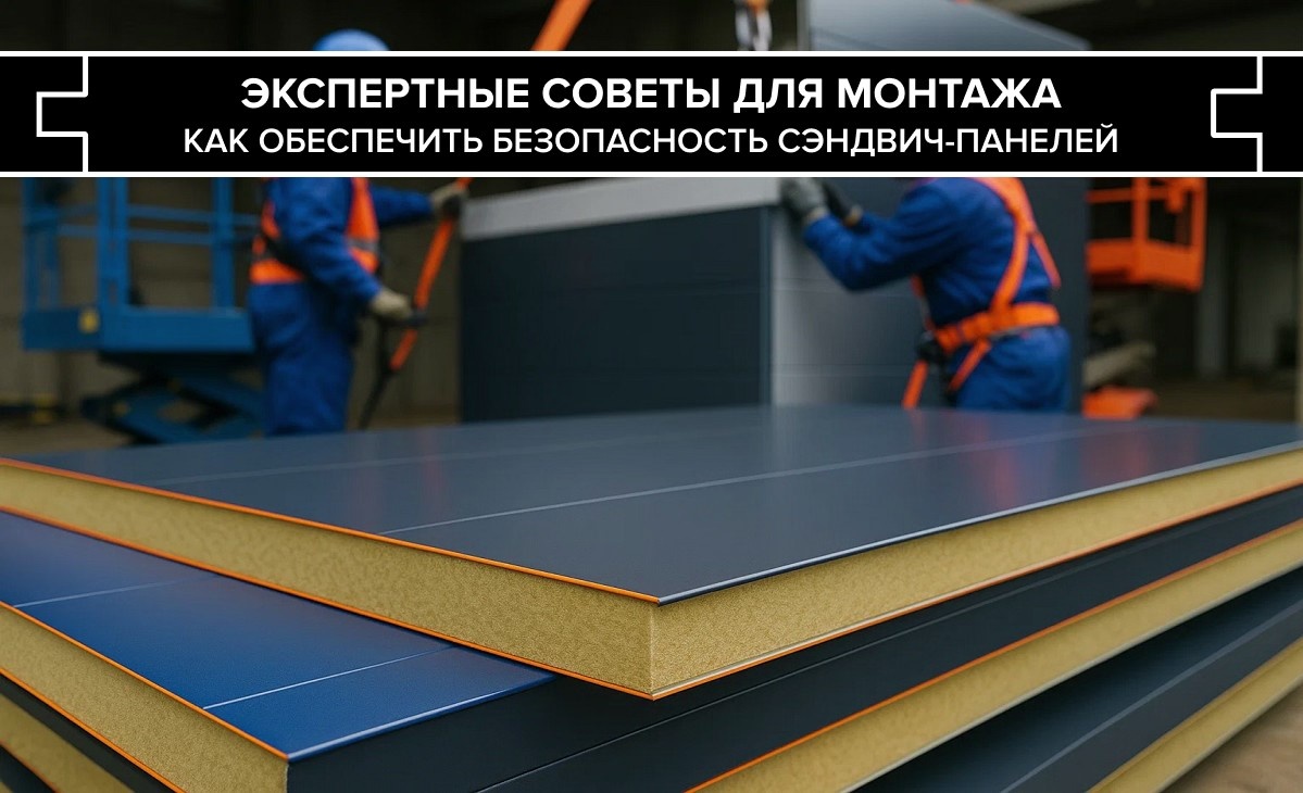 Экспертные советы для монтажа: как избежать повреждений и обеспечить безопасность сэндвич-панелей