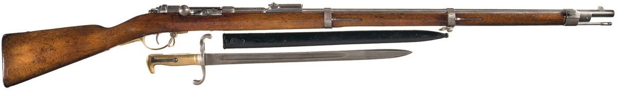 Винтовка Маузера обр. 1871 года.