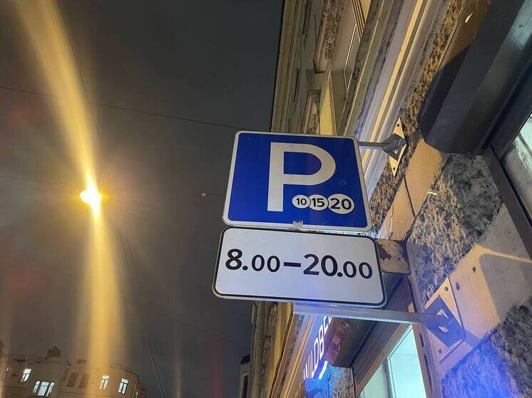     В Заксобрании Петербурга предложили дать пользователям платной парковки возможность корректировать данные. Фото: архив МК в Питере