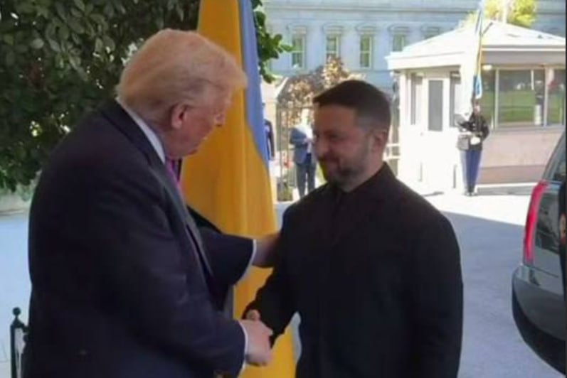 Что скажет Трамп на этот раз. Скрин видео.