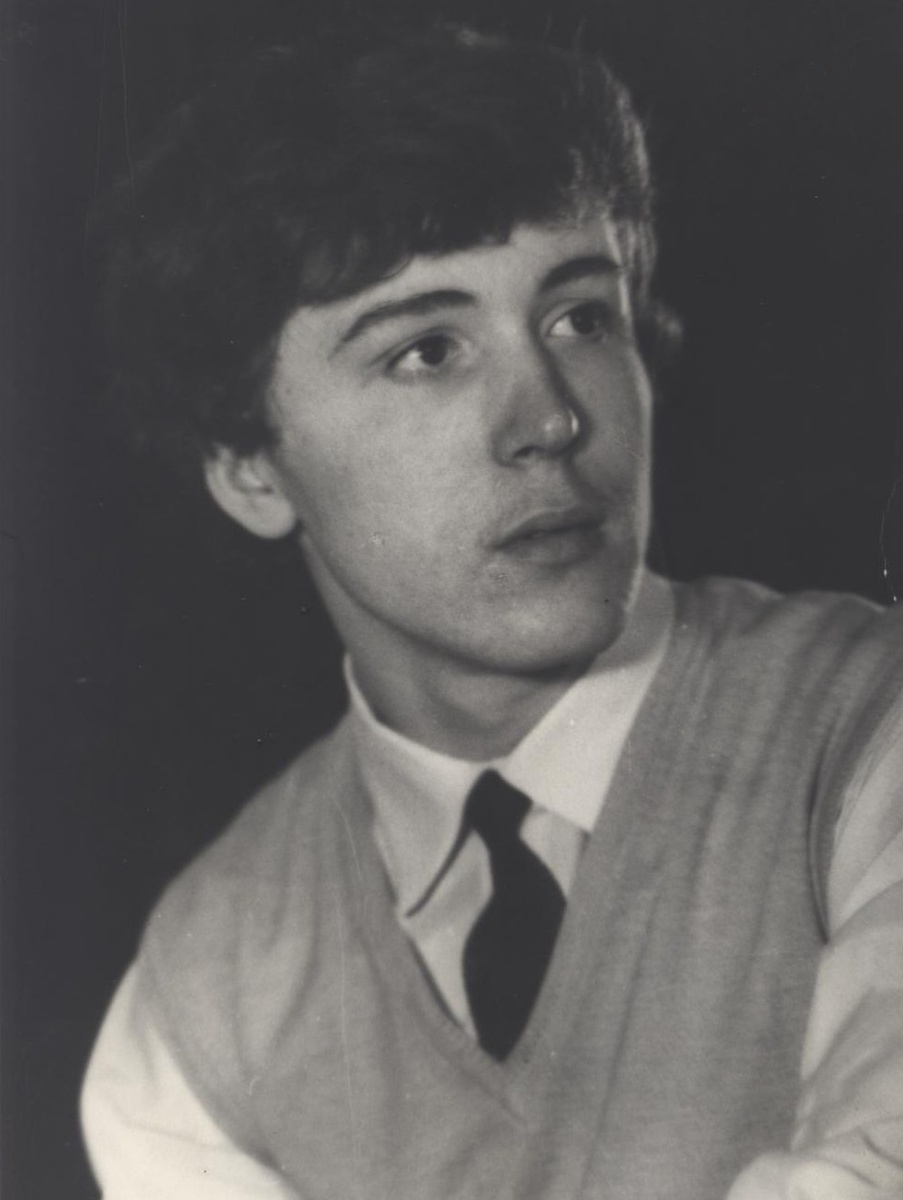 Юрий Кондратьев в свои 17 лет. 1967 год