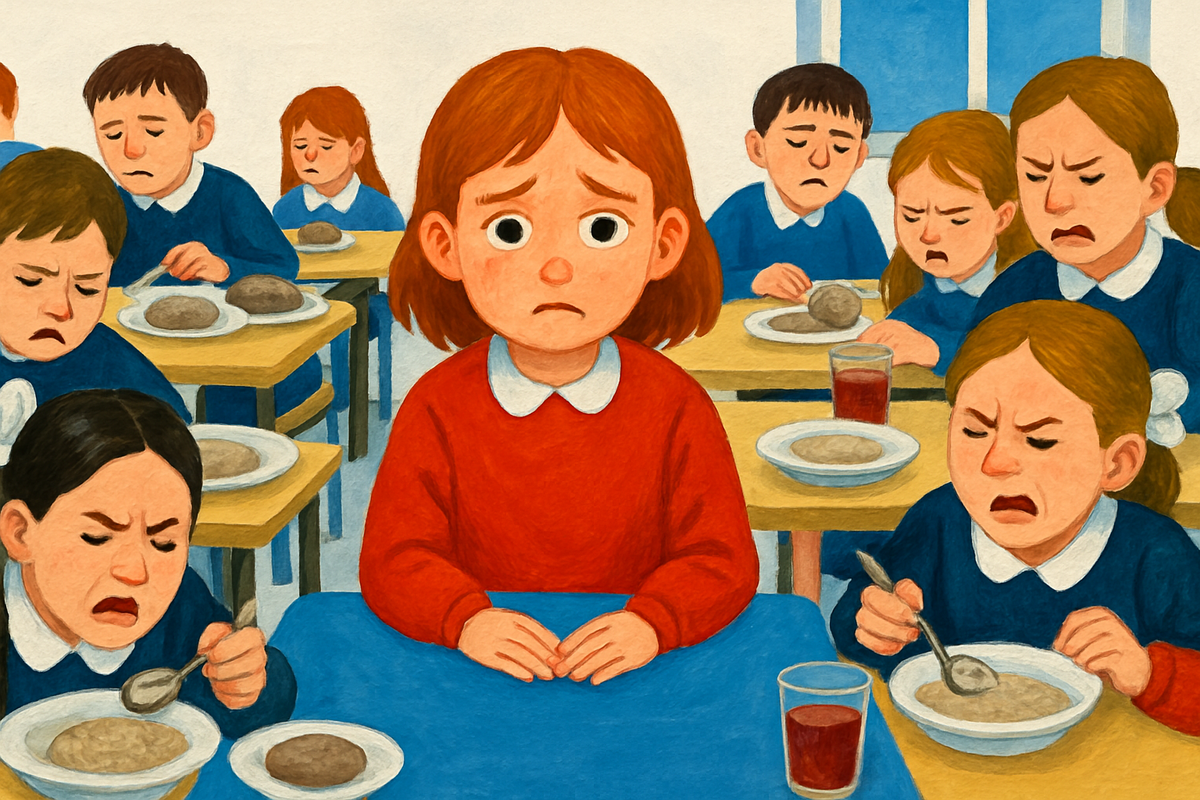 «Мам, там ноготь в каше». Иду отказываться от питания, а учитель: «Несите справку, что вам нельзя нашу еду. Иначе платите!»