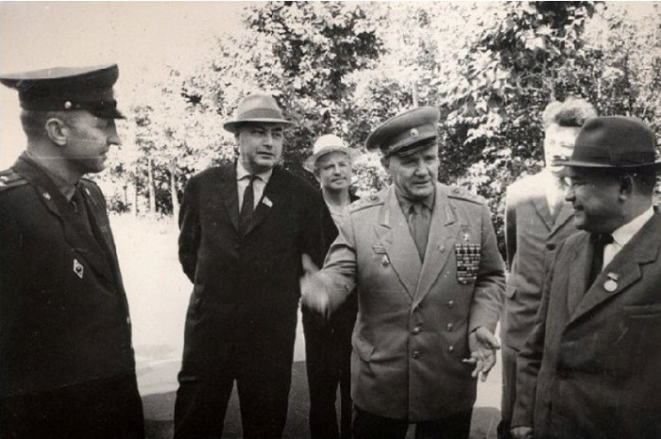 Фрагмент визита маршала Еременко в Уфу