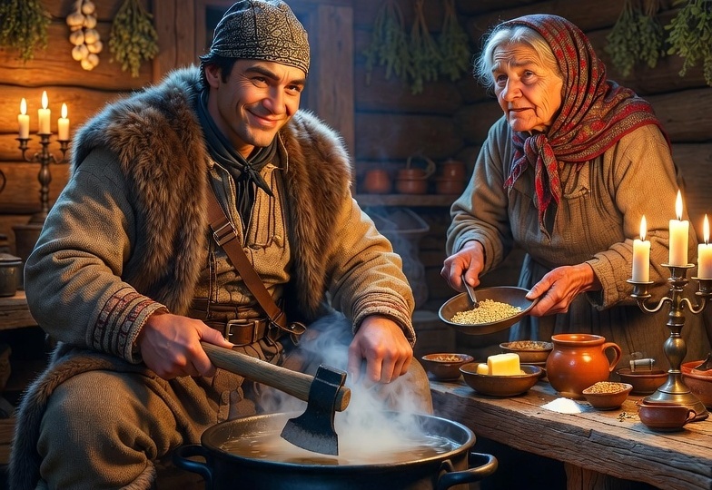 "Рецепт" каши из топора (По мотивам сказки)