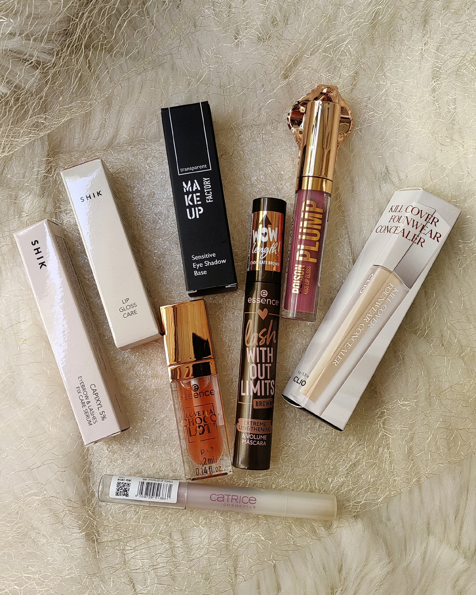 Мои покупки: декоративная косметика из магазина "Золотое Яблоко" 