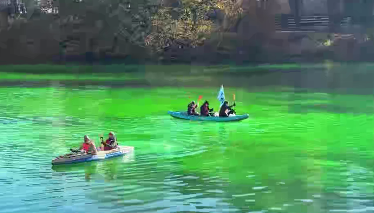 Кадр из телерепортажа итальянского ТВ.