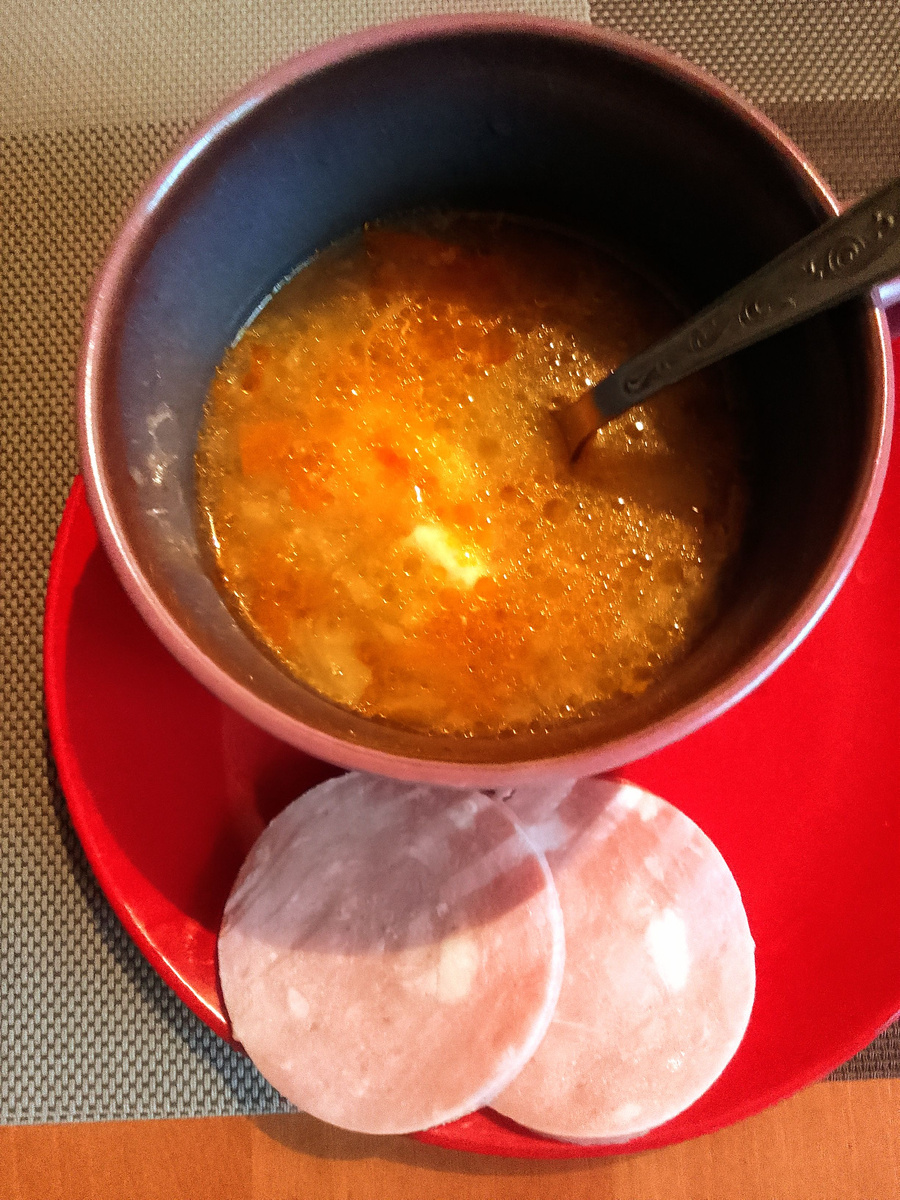 Фото из архива через день. Доедаю 