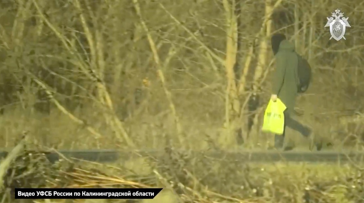    Скриншот видео УФСБ России по Калининградской области