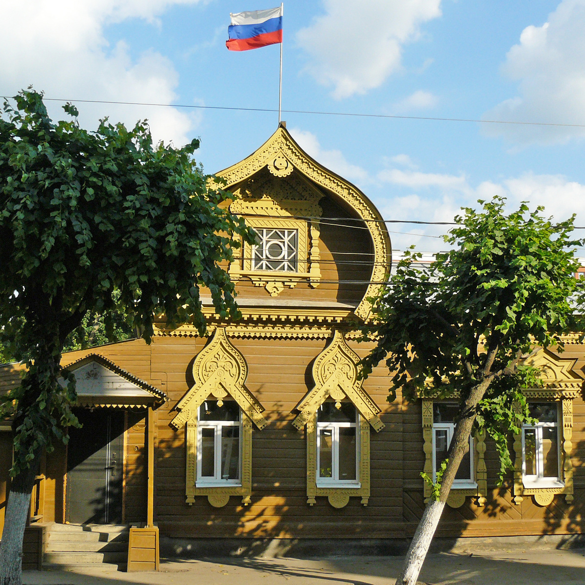 Рязань, ул. Вознесенская, 55. Дом мещанина Лаврова. Фото автора.