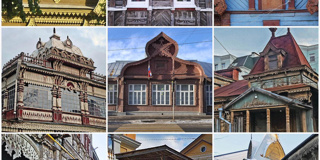 15 красивых деревянных домов в Рязани, записывайте адреса