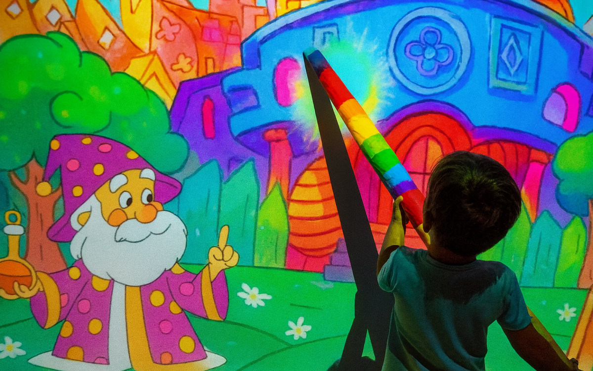 Фото интерактивного мультфильма