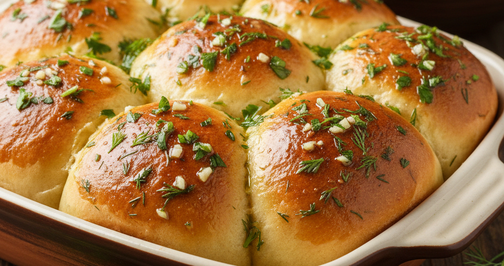 Чесночные булочки