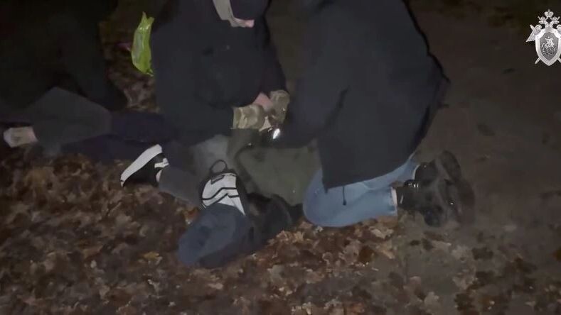    Кадр видео УФСБ России по Калининградской области