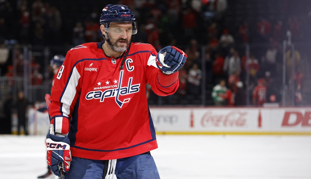    Александр Овечкин в матчах НХЛ снова был хорош. Фото: REUTERS