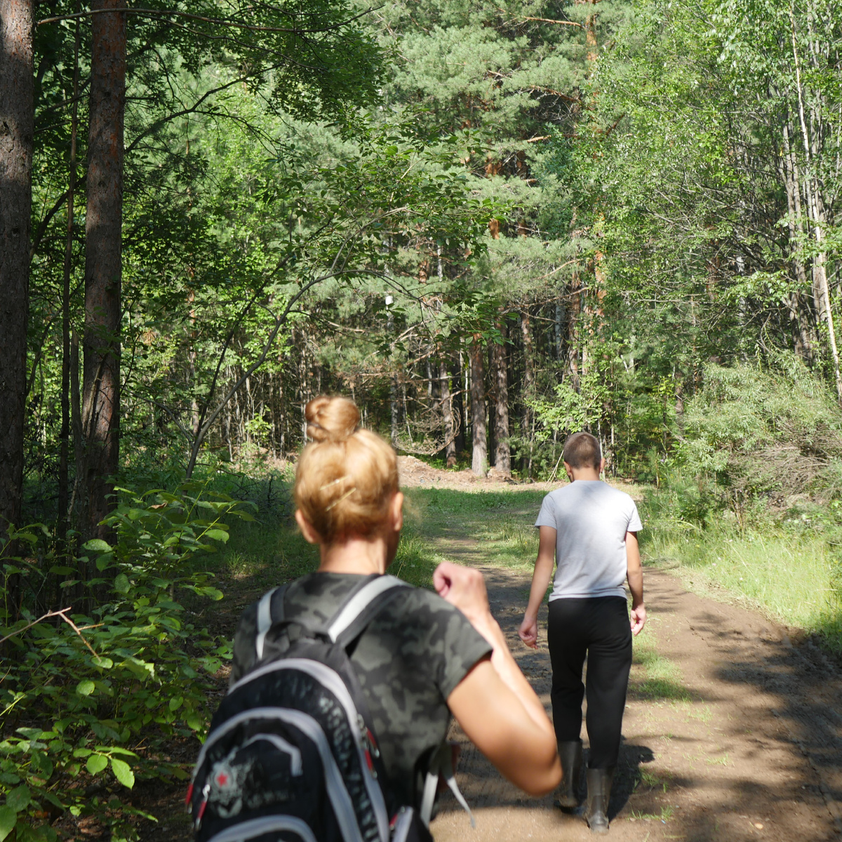 Дорога к месторождению