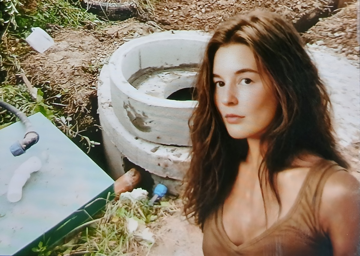 Я и зеленый ящик с аэробными бактериями