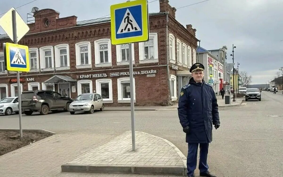    Мэрию города в Удмуртии обязали оборудовать пешеходные переходы