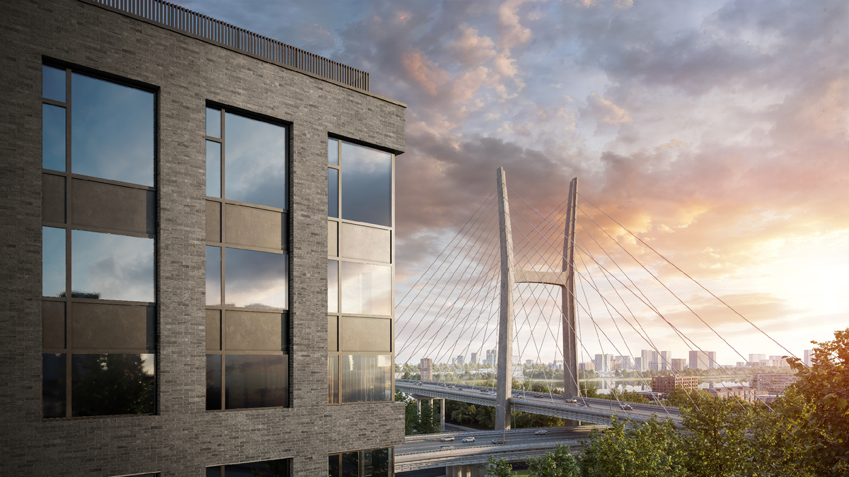 Виды с 4-й очереде сити-квартала «Инские Холмы» 