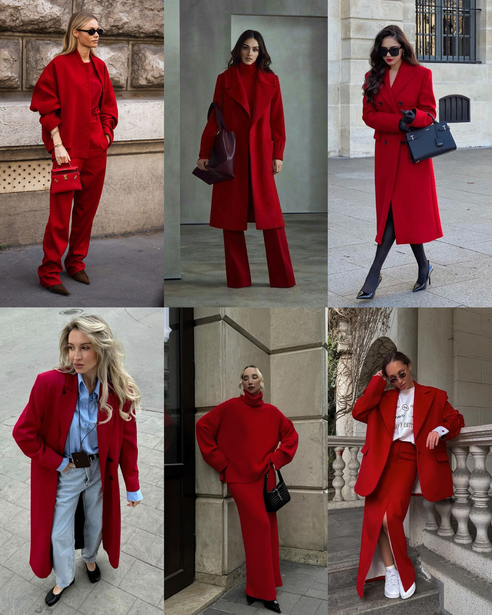 Активный красный в образах