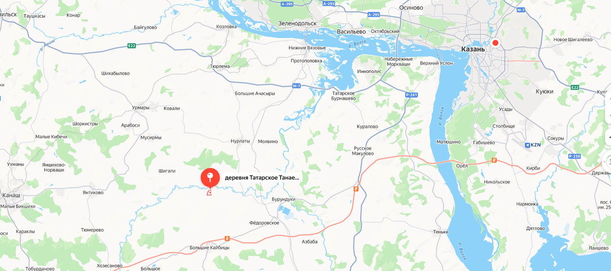 Деревня Татарское Танаево, Татарстан