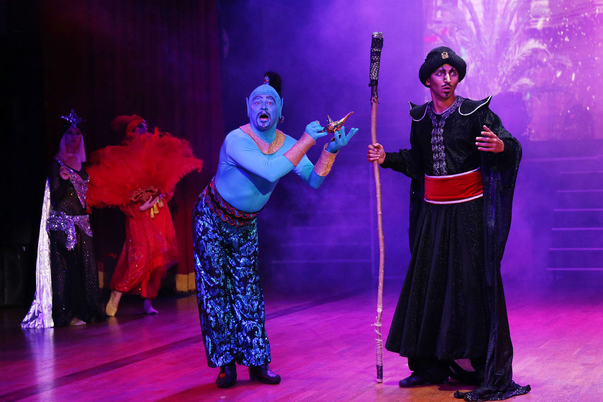 Хореографический спектакль «Волшебная лампа Аладдина» // Фото с сайта Севастопольского академического театра танца им. Елизарова