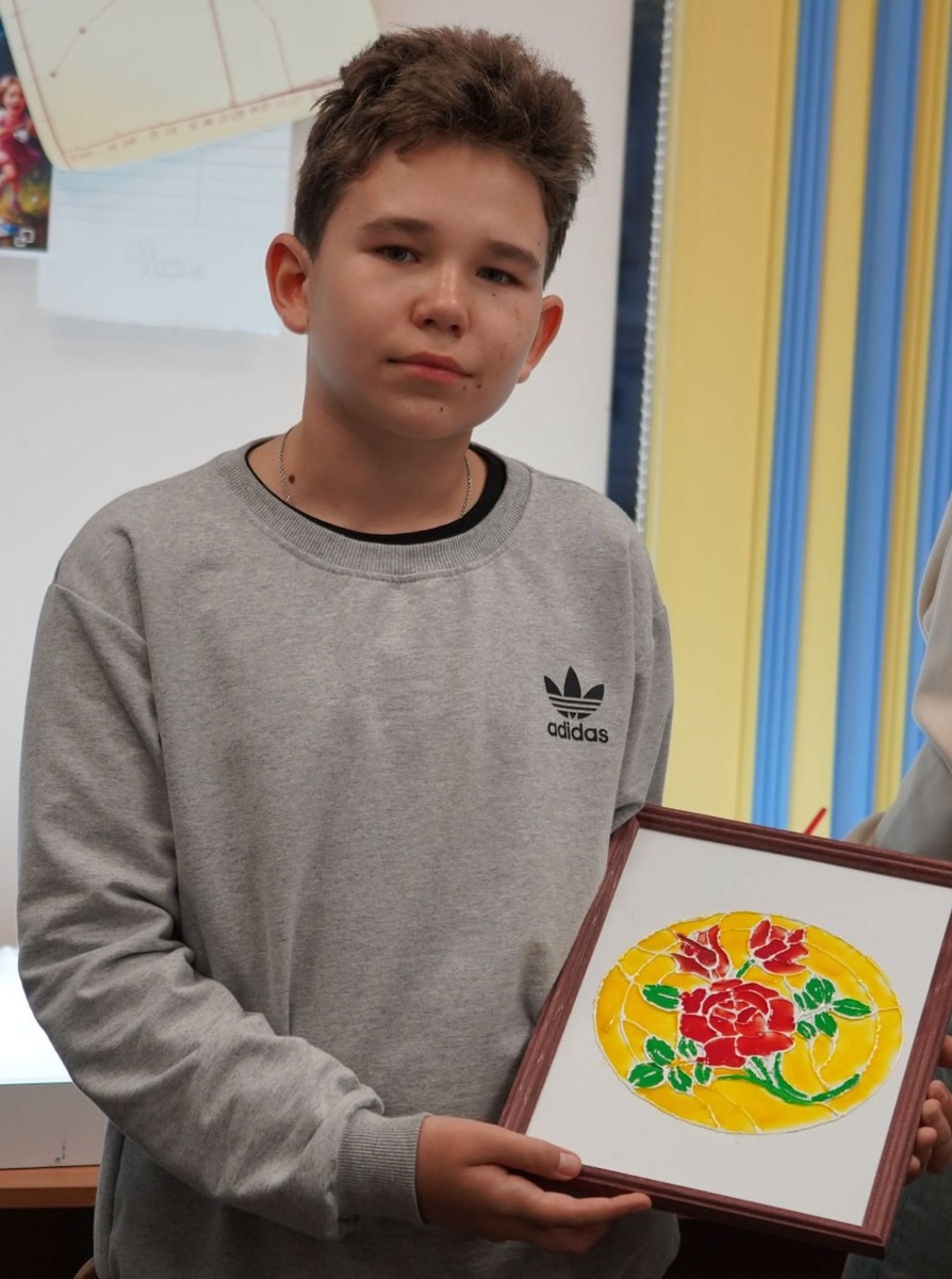    Андрей Антоненко из ДНР занял 3 место во Всероссийском конкурсе с рисунком отца. Фото: Защитники Отечества в ДНР