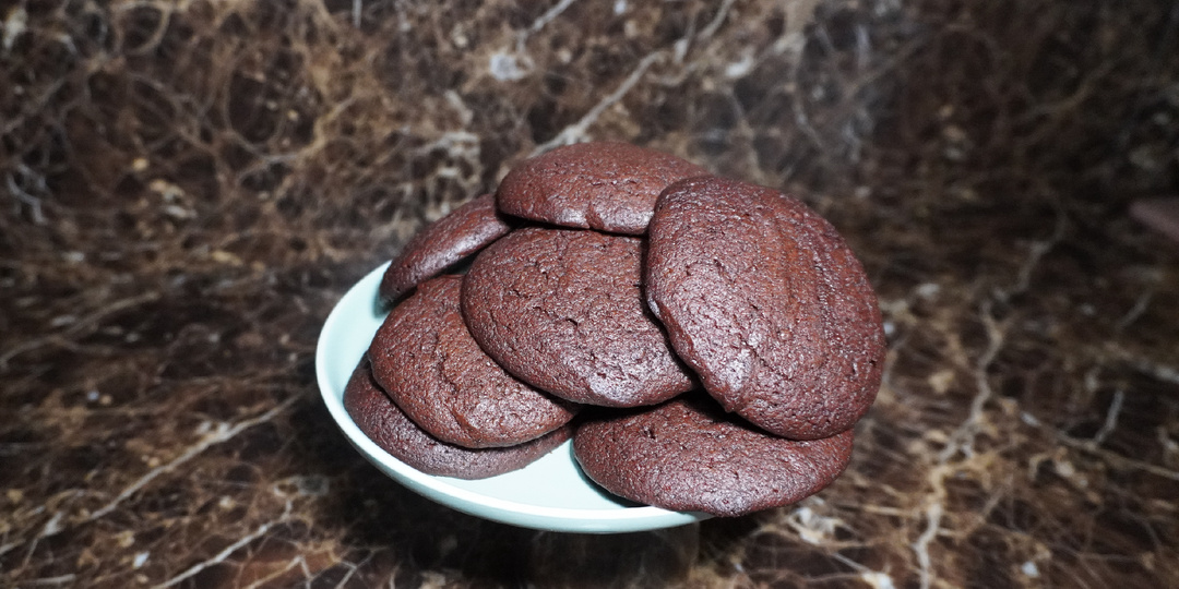 Шоколадное печенье без сахара! простой и вкусный #рецепт