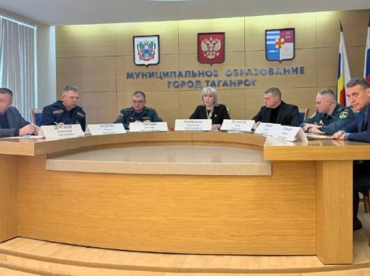    Комиссия по предупреждению и ликвидации ЧС в Таганроге // Фото Телеграм-канал главы Администрации Таганрога