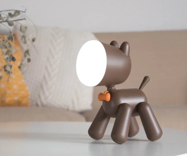 Детская настольная LED лампа "Собачка"