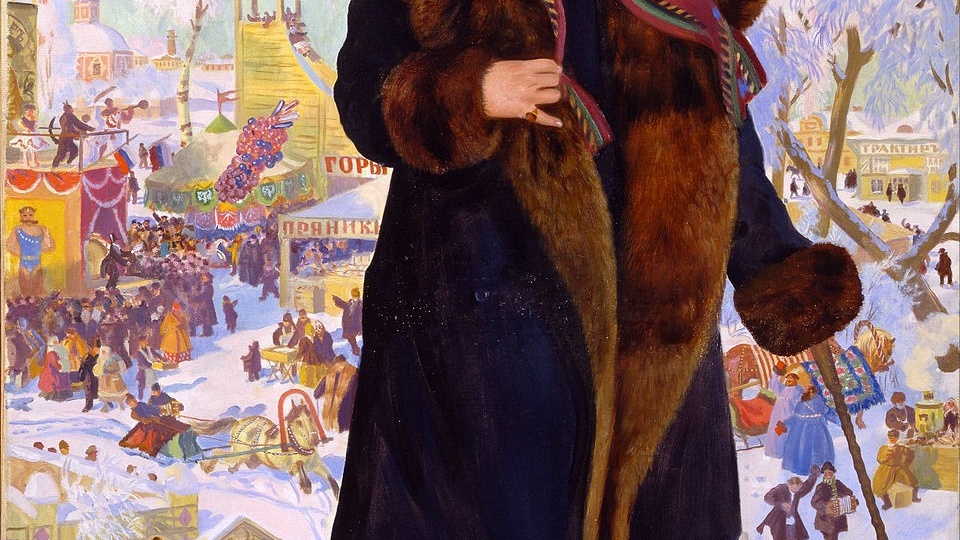 Дочери Шаляпина и любимая собака Ройка не случайно появились на портрете, созданном Кустодиевым