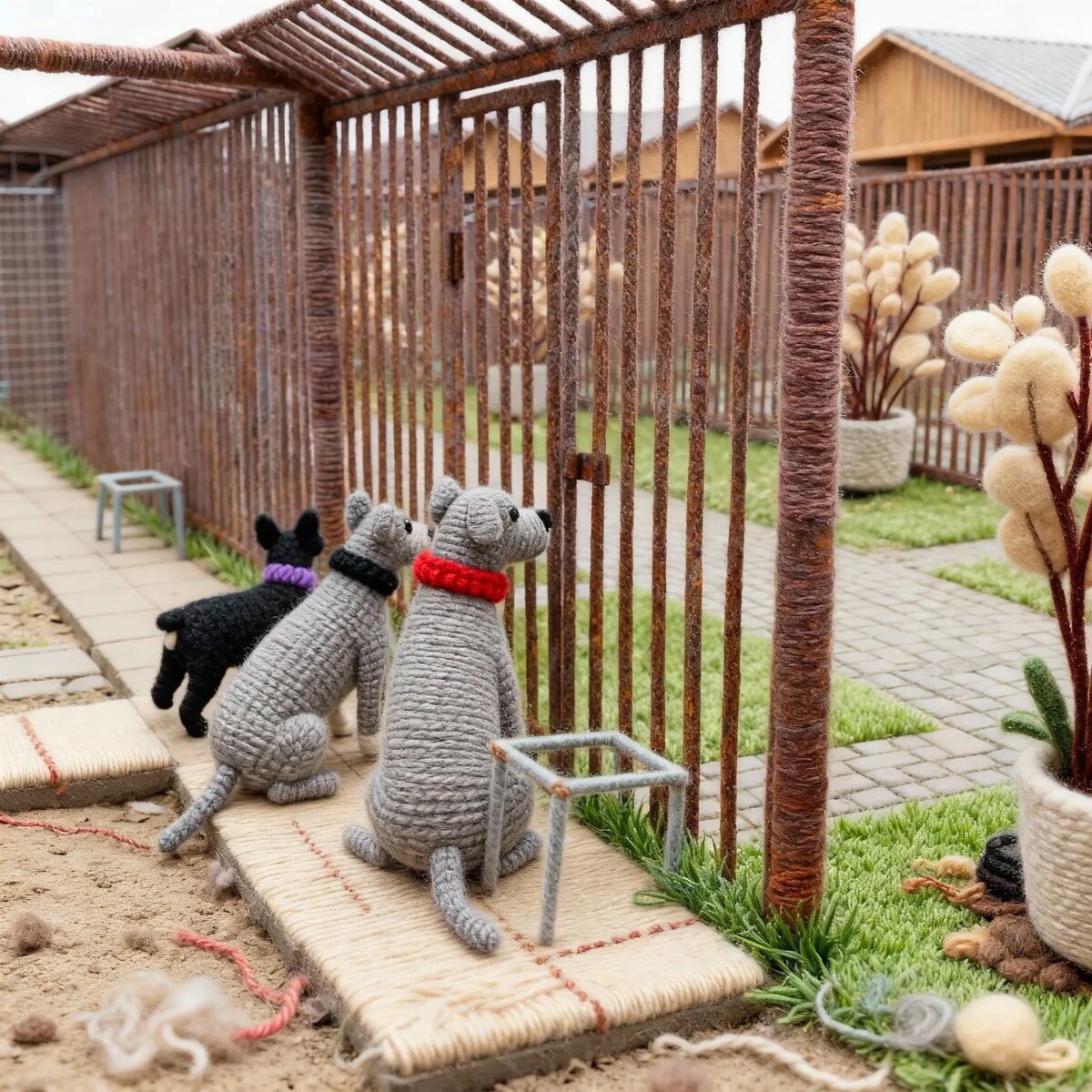 Зоогостиница "Атаман". Изображения сгенерированы нейросетью Sora