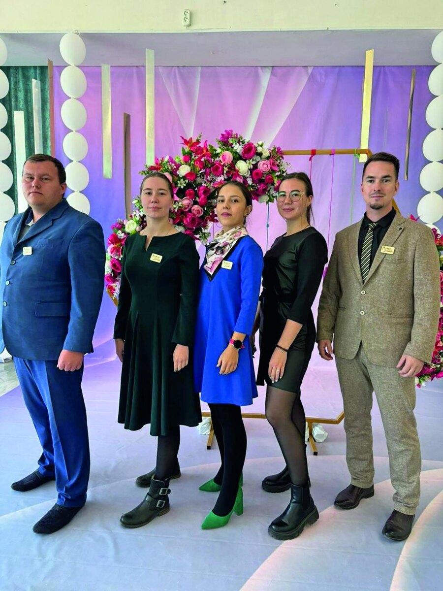 Педагоги Люкшудьинской школы.