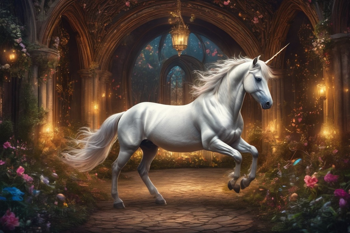 Просто единорог от ИИ