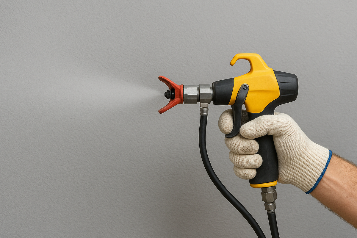 безвоздушная покраска что это