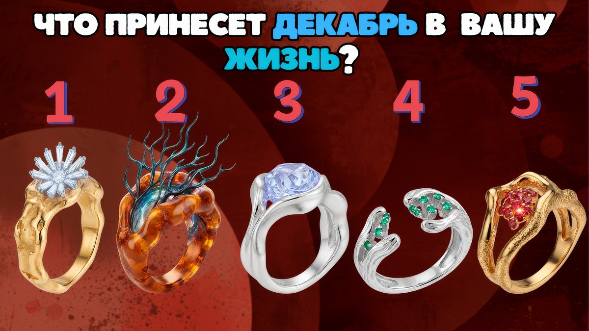 Что принесет декабрь в вашу жизнь? | Выберите ДВА кольца! Дмитрий Петров📷
