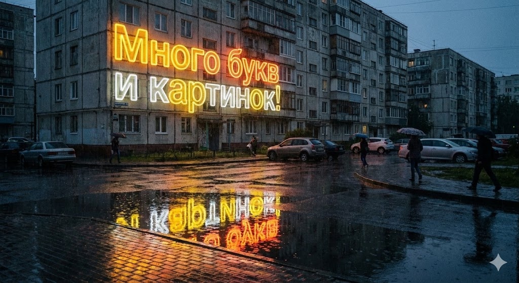 Букв и картинок РЕАЛЬНО много, но оно того стоит!