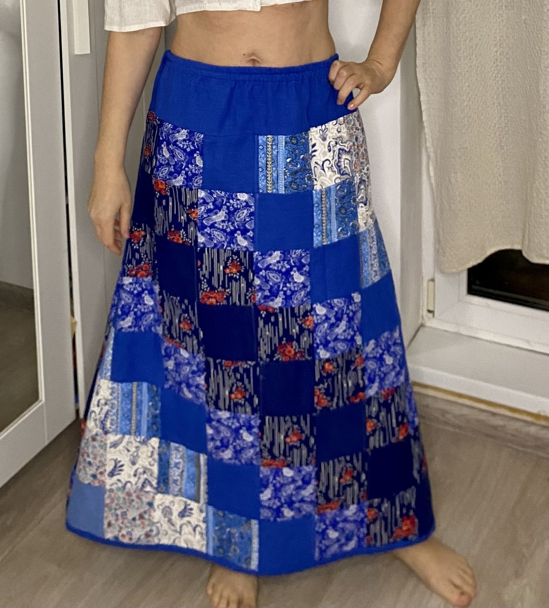 Лоскутная юбка. 