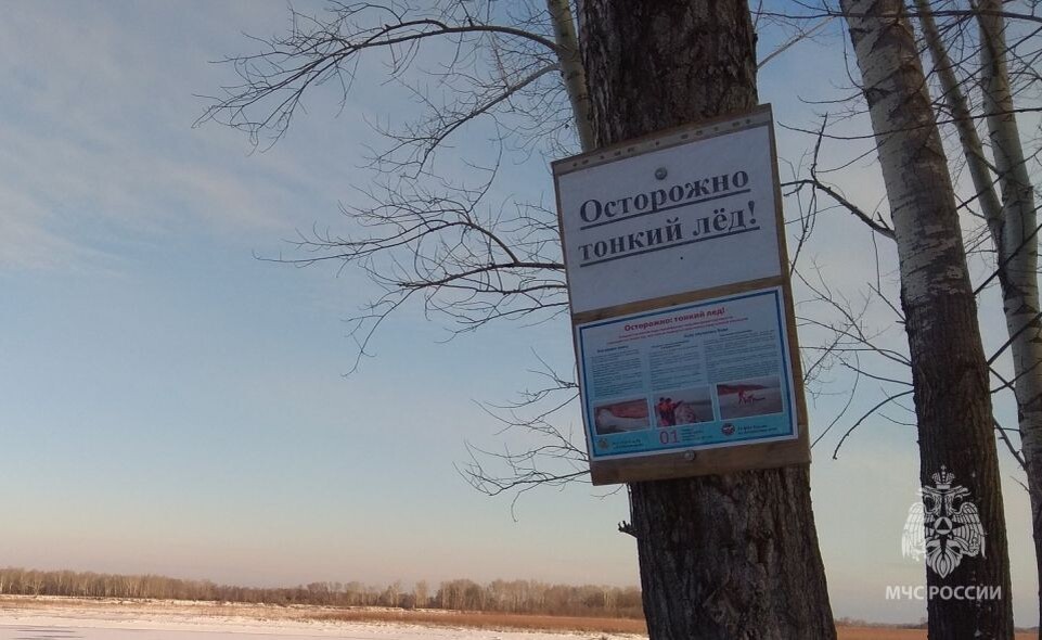    Тонкий лед, водоем. Источник: 22.mchs.gov.ru