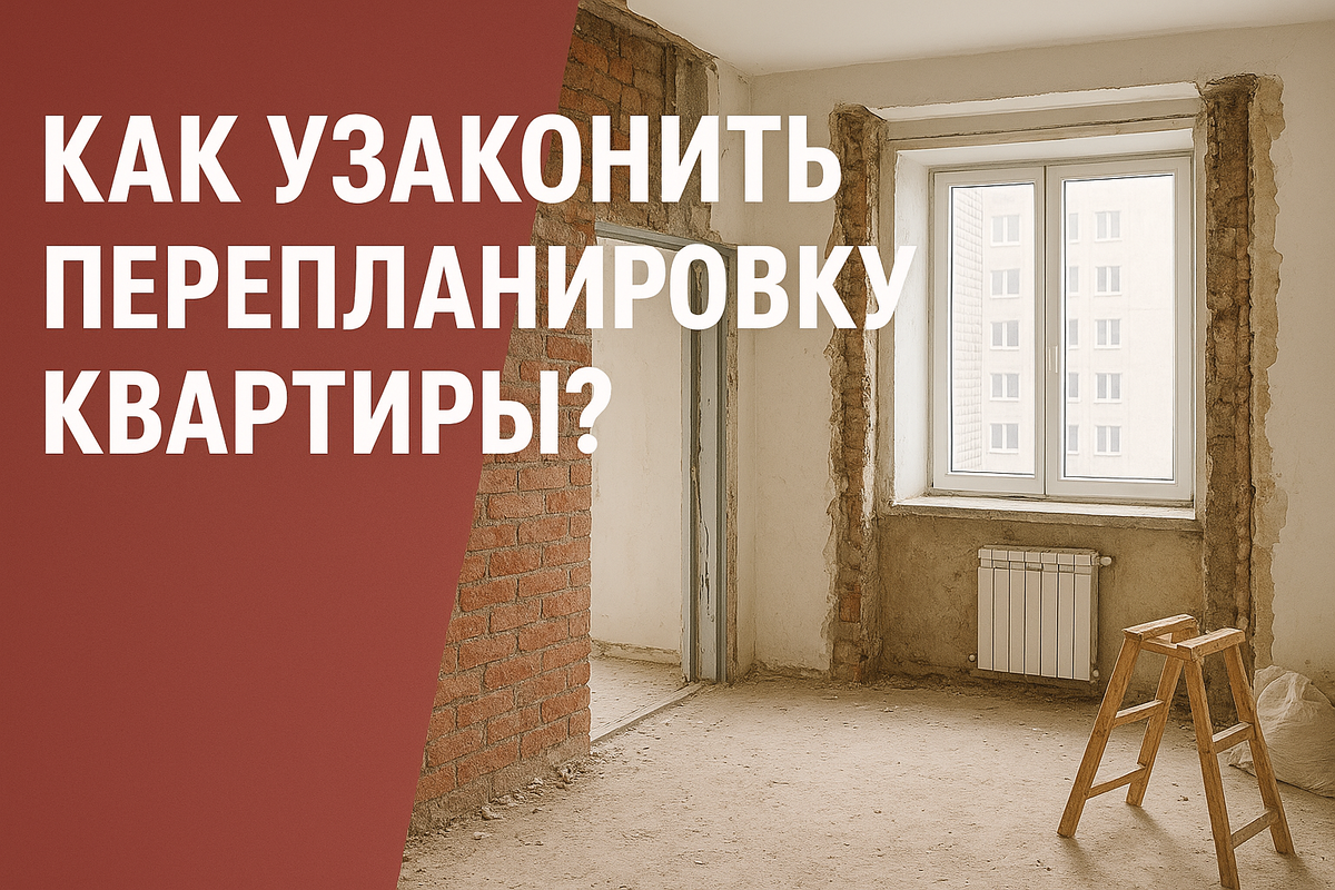 Как узаконить перепланировку квартиры?