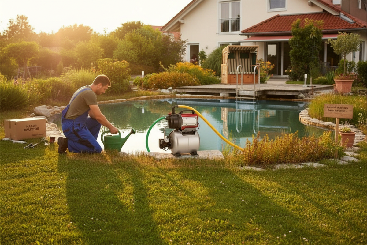 Выбираем насосную станцию для дачи