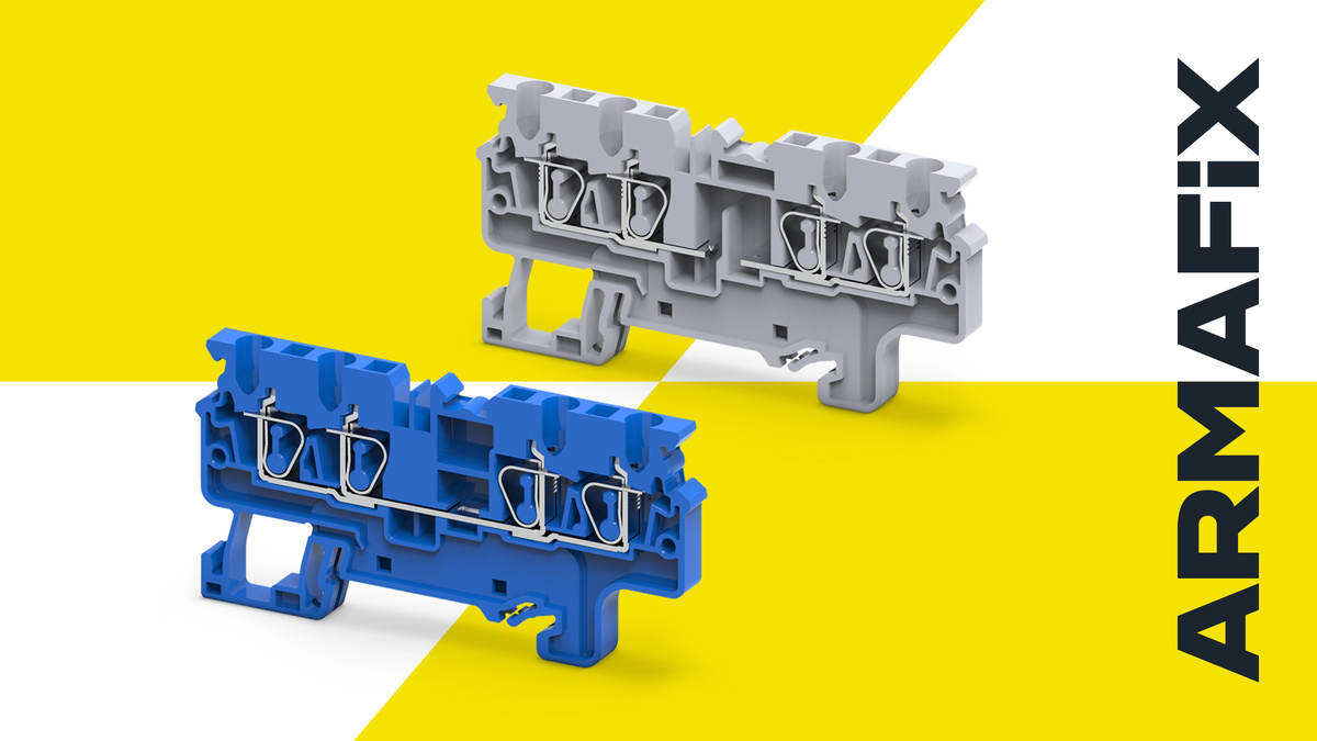 Пружинные клеммы ARMAFIX CX — для ответственных промышленных применений