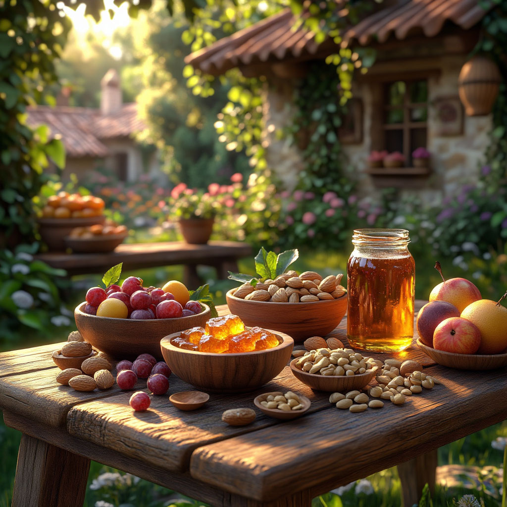 В древности сладкое было настоящим богатством: мед, фрукты, орехи — источники сладости, которые воспринимались почти как лакомство богов.