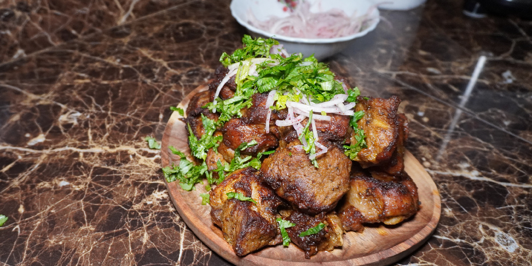 Домашний шашлык в духовке #рецепт